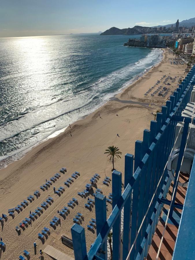 Benidorm 1ª Linea Playa Levante, Garage, Wifi, Climatizacion المظهر الخارجي الصورة